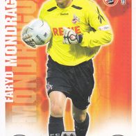 1. FC Köln Topps Match Attax Trading Card 2008 Faryd Mondragon Nr.199