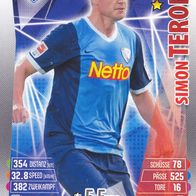 VFL Bochum Topps Match Attax Trading Card 2015 Simon Terodde Kartennummer 387