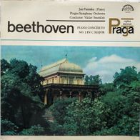 Beethoven: Piano Concerto No.1 - Jan Panenka Prague Symphony Orchestra Smetacek LP