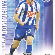 Hertha BSC Berlin Topps Match Attax Trading Card 2008 Valeri Domovchiyski Nr.14