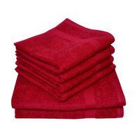 4 x Handtücher 50 x 100 cm Bio Frottee Handtuch Ökotex100 GOTS zertifiziert Gelb