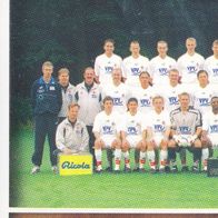 1. FC Köln Panini Sammelbild 2001 Mannschaftsbild 1 Bildnummer 277