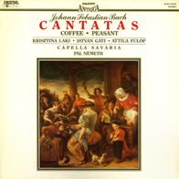 BACH - Cantatas Coffee & Peasant LP Capella Savaria Istvan Gati Attila Fülöp