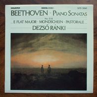 Beethoven - Piano Sonatas No.13-15 (Moonlight-Pastorale) LP Dezso Ranki