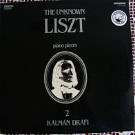 The Unknown LISZT - Piano Pieces 2 LP Kalman Drafi Digital Recording Mint