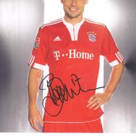 Bayern München Autogrammkarte 2009 Mark van Bommel
