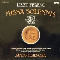 Liszt: Missa Solennis - Gran Festival Mass LP Kincses - Takacs - Korondy - Gregor