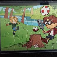 Kinder Joy - Puzzle Funny Students 2 + BPZ -Fussball - OEU