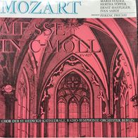 Mozart - Messe in C-Moll KV.427 LP Fricsay Stader Töpper Sardi Haefliger