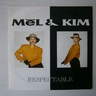 Mel & Kim - Respectable - VINYL-Single !!