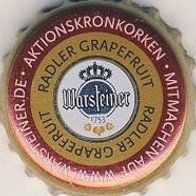 Warsteiner Radler Grapefruit Aktion 2014 Bier Brauerei Kronkorken Kronenkorken promo