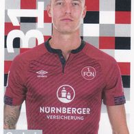 1. FC Nürnberg Topps Sammelbild 2018 Ondrej Petrak Bildnummer 222