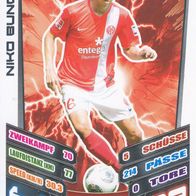 FSV Mainz 05 Topps Match Attax Trading Card 2013 Niko Bungert Nr.202