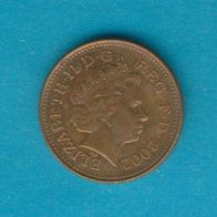 Großbritannien 1 Penny 2002