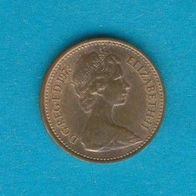 Großbritannien 1/2 Penny 1973