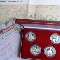 Portugal 1994 200 Escudos PP Silber Sammlung Entdeckungen