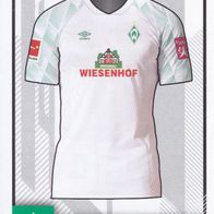 Werder Bremen Topps Sammelbild 2020 Auswärtstrikot Bildnummer 108