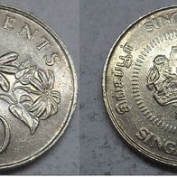 Singapur 10 Cent 1987 ## Kof4