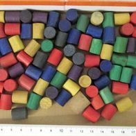 DDR Spiele / Spielzeug * Ersatz- alte Spielfiguren / Zylinder aus Holz