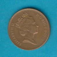 Großbritannien 2 Pence 1992