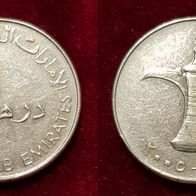 10784(13) 1 Dirham (Vereinigte Arab. Emirate) 2005 in ss-vz * * * Berlin-coins * * *