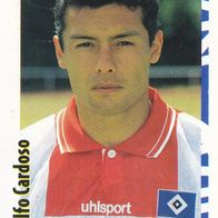 Hamburger SV Panini Sammelbild 1998 Rodolfo Cardoso Bildnummer 341