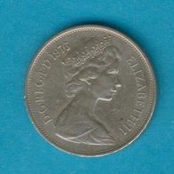 Großbritannien 10 Pence 1976