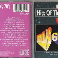 Hits of the 50´s 60´s 70´s Disc ONE CD (25 Songs)