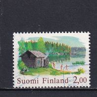 Finnland, 1977, Mi. 810, Sauna, 1 Briefm., gest.