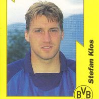 Borussia Dortmund Panini Sammelbild 1997 Stefan Klos Bildnummer 46