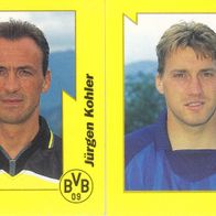 2x Borussia Dortmund Panini Sammelbilder 1997