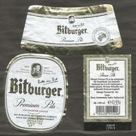 Bieretikett: Bitburger Premium Pils