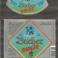 Bieretikett: Bucher Radler