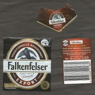 Bieretikett: Falkenfelser Export