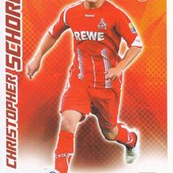 1. FC Köln Topps Match Attax Trading Card 2009 Christopher Schorch Nr.164