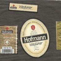 Bieretikett: Hofmann Weißbier