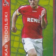 1. FC Köln Topps Sammelbild 2010 Lukas Podolski Bildnummer 175