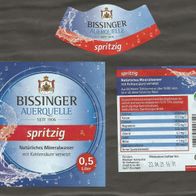 Etikett: Bissinger Auerquelle – Spritzig