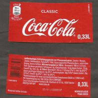 Etikett: Coca Cola 0,33 # 1
