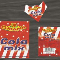 Etikett: Up Cubana – Cola Mix