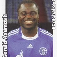 Schalke 04 Panini Sammelbild 2008 Gerald Asamoah Bildnummer 432