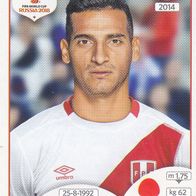 Panini Sammelbild zur Fussball WM 2018 Miguel Trauco aus Peru Nr.237