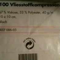 Dansoft Vliesstoffkompressen vierfach