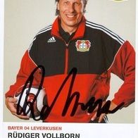 AK Rüdiger Vollborn TSV Bayer 04 Leverkusen 07-08 Blau-Weiß Berlin BW Traber FC