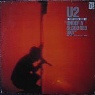 U2 - under a blood red sky - Live - LP - 1983 - Incl: "sunday bloody sunday"