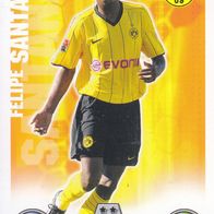 Borussia Dortmund Topps Match Attax Trading Card 2008 Felipe Santana Nr.94