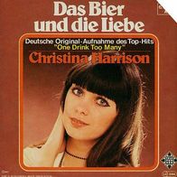 7"HARRISON, Christina/ SAILOR · Das Bier und die Liebe (CV RAR 1977)
