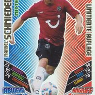 Hannover 96 Topps Match Attax Trading Card 2011 Manuel Schmiedebach L7 limitiert