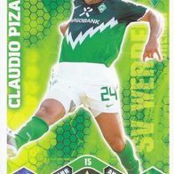 Werder Bremen Topps Match Attax Trading Card 2010 Claudio Pizarro Nr.15