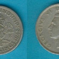 Großbritannien 2 Shillings 1948